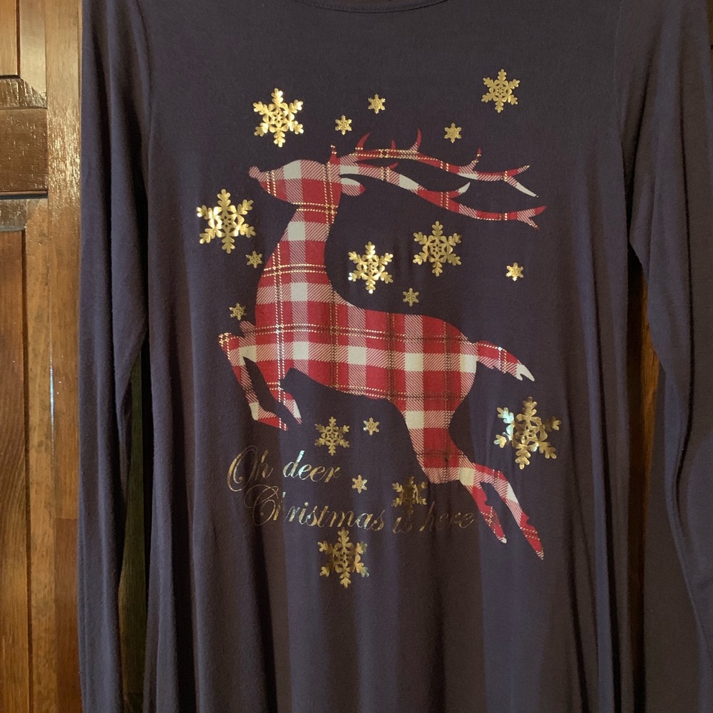 Oh deer Christmas is here Tunic 🎅🏼🎁🎄
